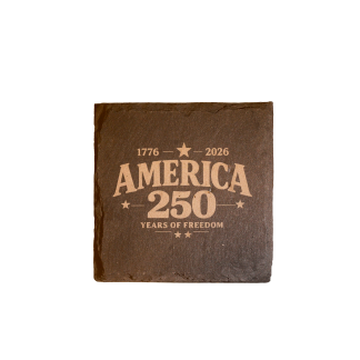 Black Slate Coaster